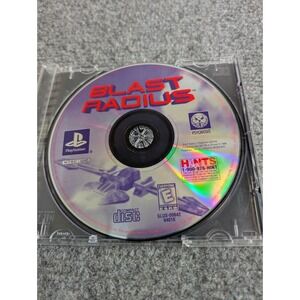 Blast Radius (PS1 Playstation 1, 1999) TESTED WORKS DISC ONLY
